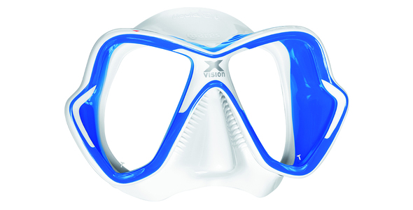 Mares X-Vision Ultra Mask - Blue / White - Click Image to Close