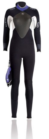 Aqua Lung Bali 3mm Ladies Wetsuit - Extra Small - Click Image to Close