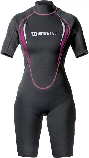 Mares Manta Ladies Shorty Wetsuit - Large / 5 - Click Image to Close