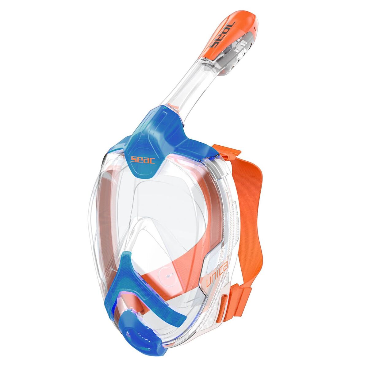 Seac Sub Unica Snorkeling Mask - XL in Blue - Click Image to Close