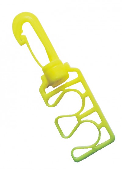 Hydrotech Plastic Octo Holder - Yellow