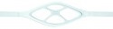 Mares X-Vu Liquidskin Mask Strap - White