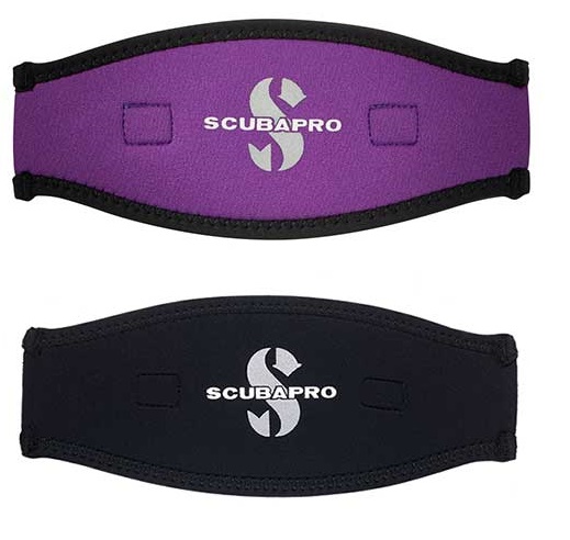 Scubapro Neoprene Mask Strap Cover Purple / Black