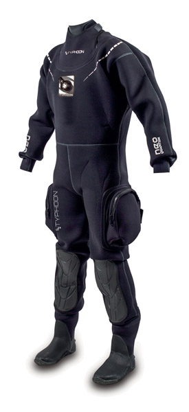 Typhoon Ladies Quantum Drysuit - Small Relaxed with 6 Boot