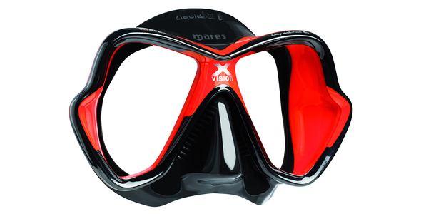 Mares X-Vision Ultra Mask - Red / Black