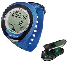 Mares Puck Pro + Computer - Blue Edition with Bluetooth Link