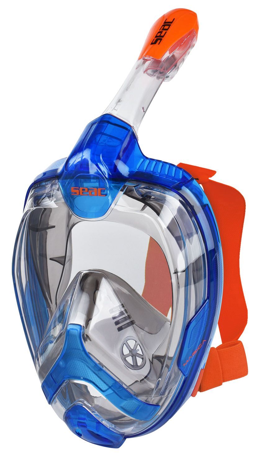 Seac Sub Magica Snorkeling Mask - XL in Blue