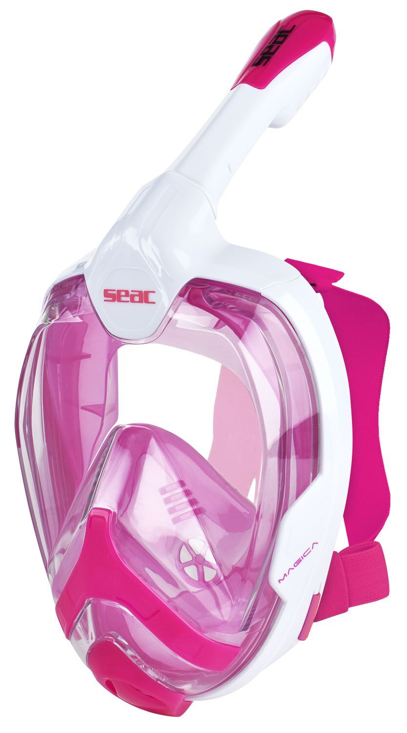 Seac Sub Magica Snorkeling Mask - S-M in Pink