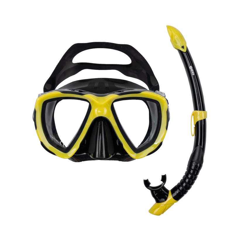 Mares Trygon Mask & Snorkel set - Black / Yellow